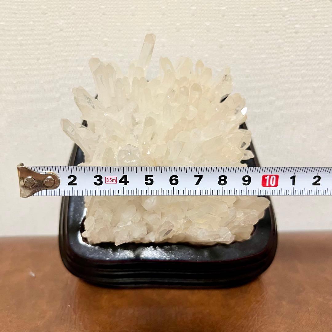 【大きい】水晶　クラスター　原石　天然石　鉱物　置物