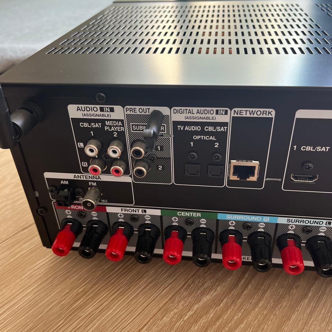 DENON AVアンプ ブラック AVR-X1100W