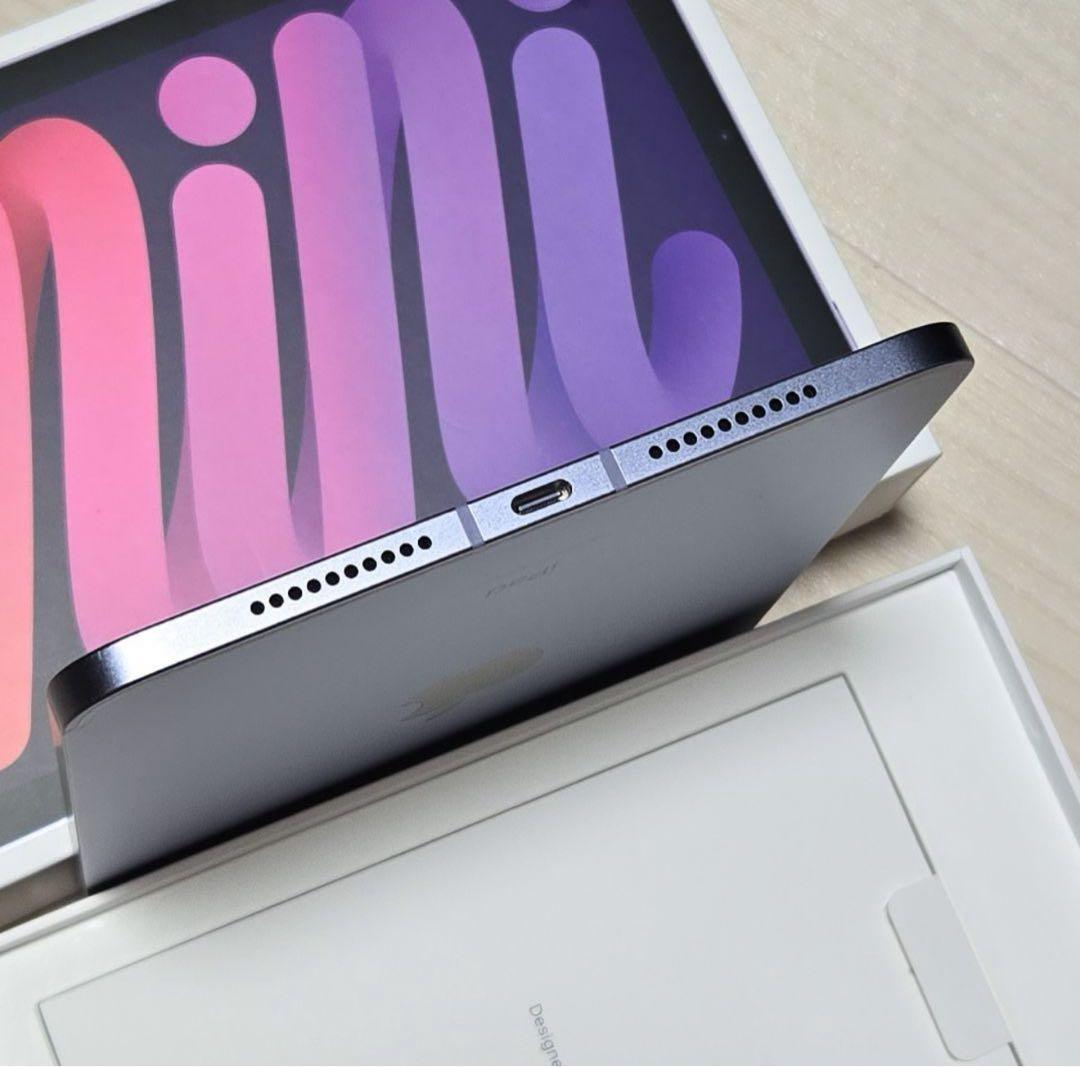 iPad mini 第6世代64GB Wi-Fi+Cellular 純正ケース付