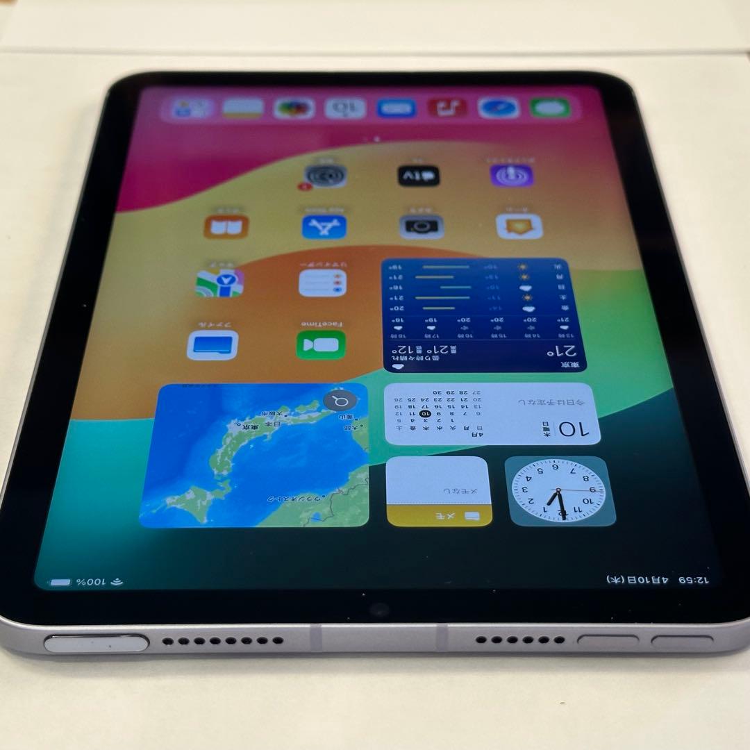 美品 iPad mini (第6世代) 64GB Wi-Fi+Cellular