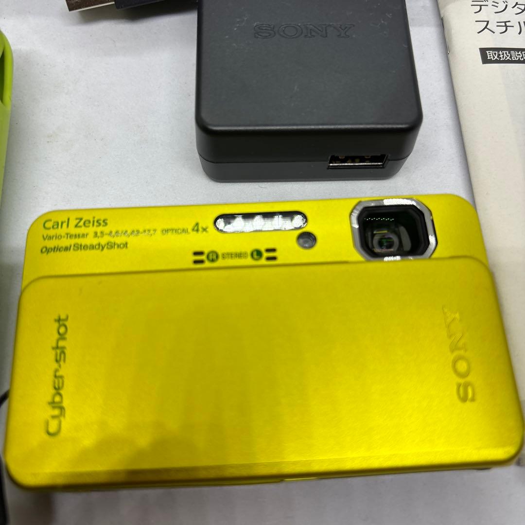 【美品】SONY Cyber-shot DSC-TX10 グリーン　動作確認済