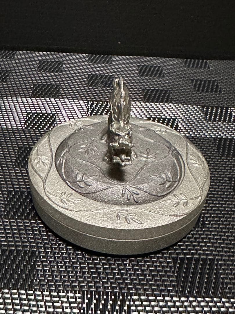 朱肉入れ 約229g 天地和同 インテリア雑貨 置物 龍