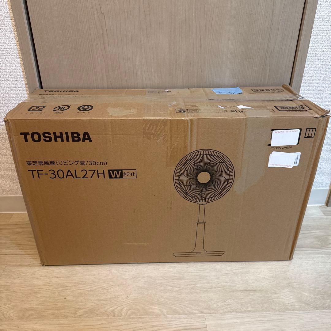 2025年モデル TOSHIBA 扇風機 リモコン付き TF-30AL27H