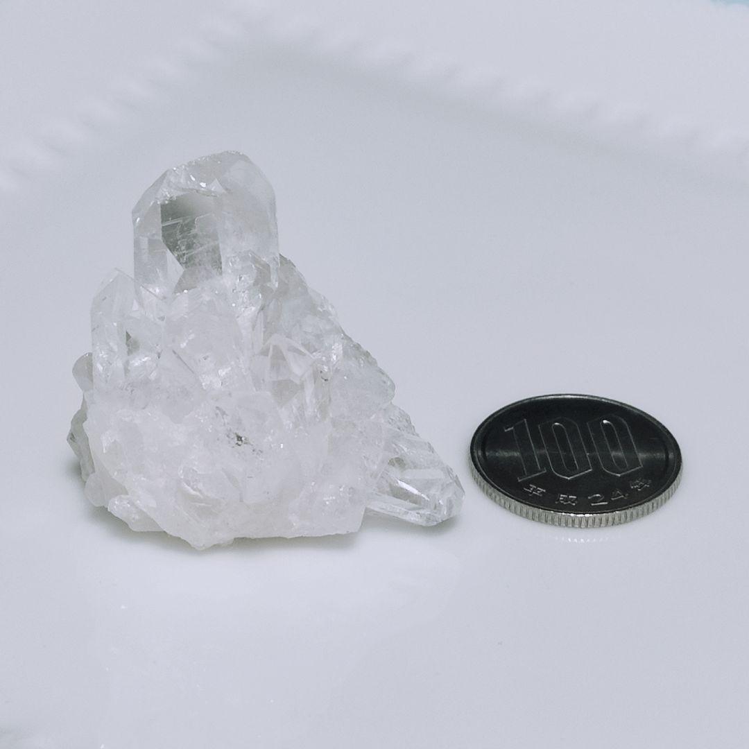 パワーストーン　天然石　水晶　クラスター　レインボー他　32g　No.125