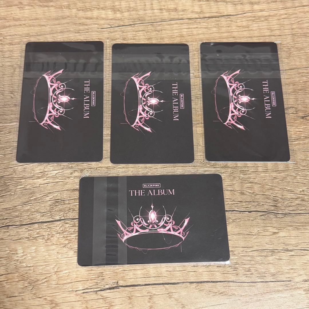 blackpink ユニバ the album 特典トレカ　ジス　jisoo