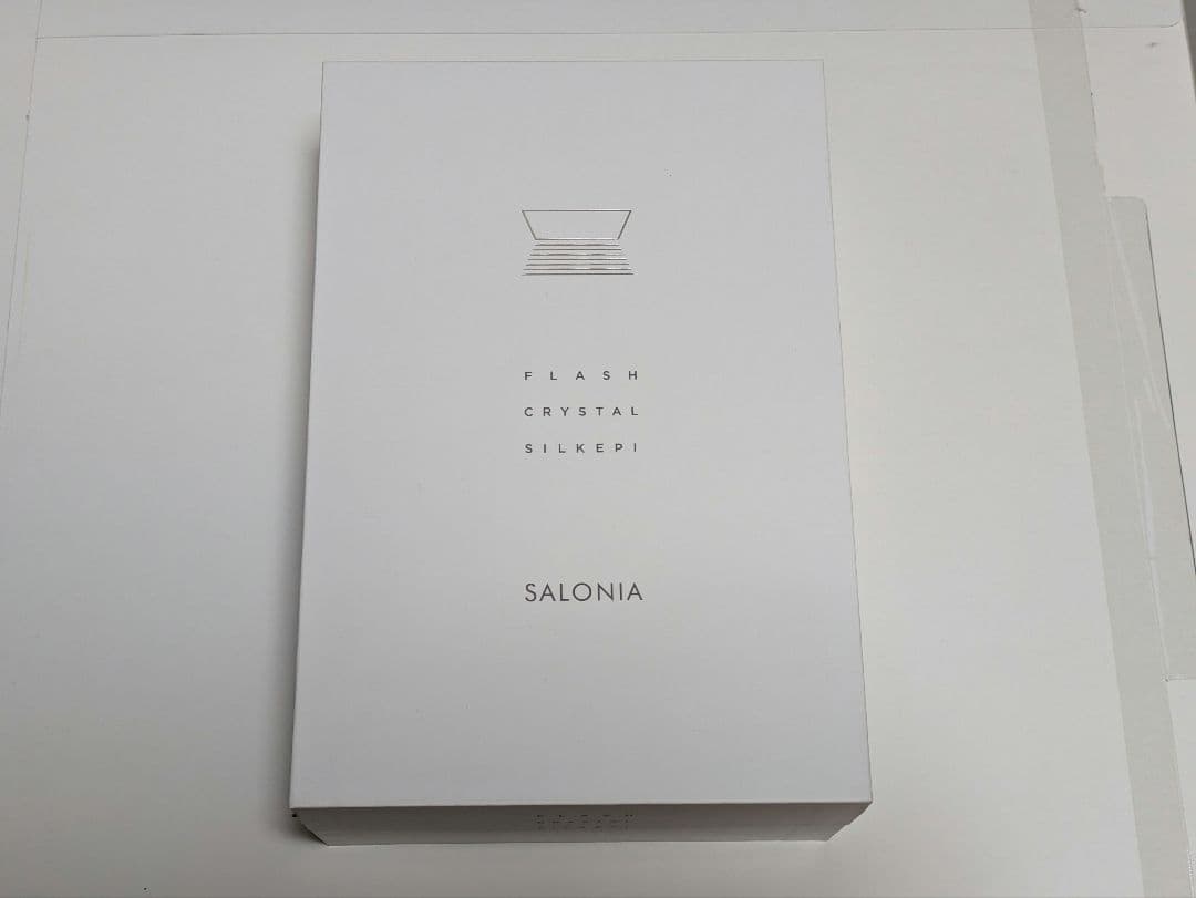 脱毛・除毛 SALONIA FLASH CRYSTAL SILK EPILATOR