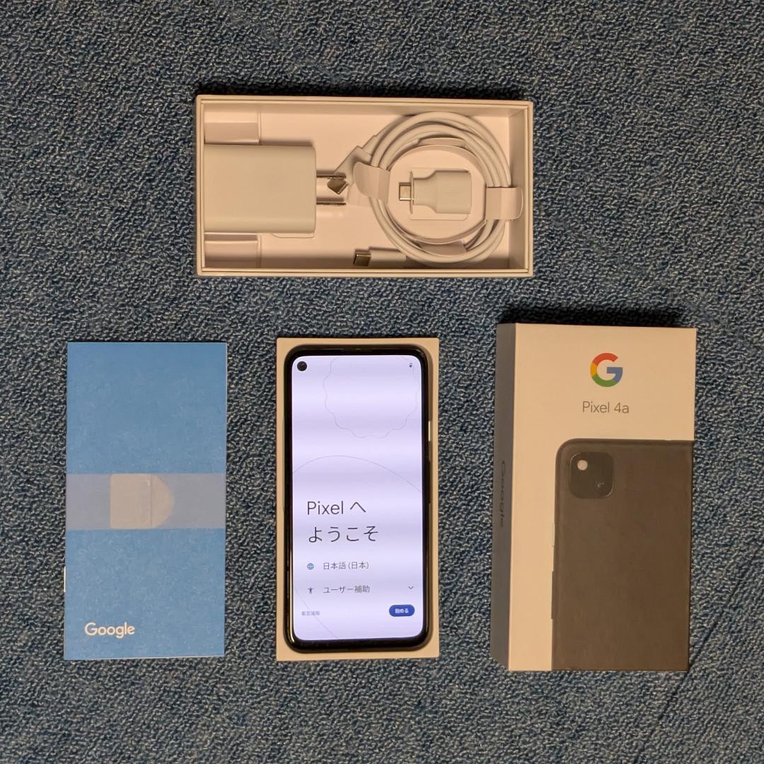 Google Pixel4a Black 128GB SIMフリー