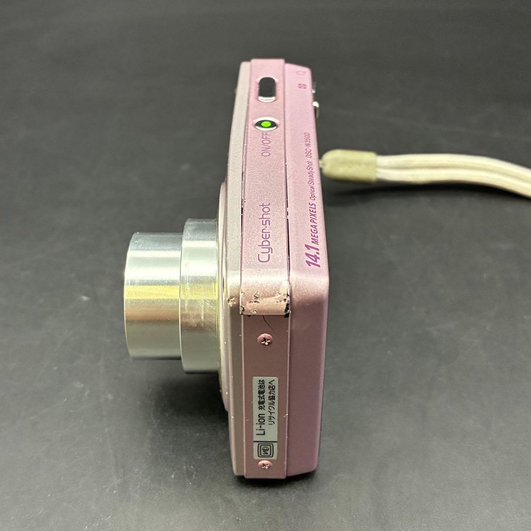 【動作OK】SONY Cyber-shot DSC-W350D限定ピンクローズ
