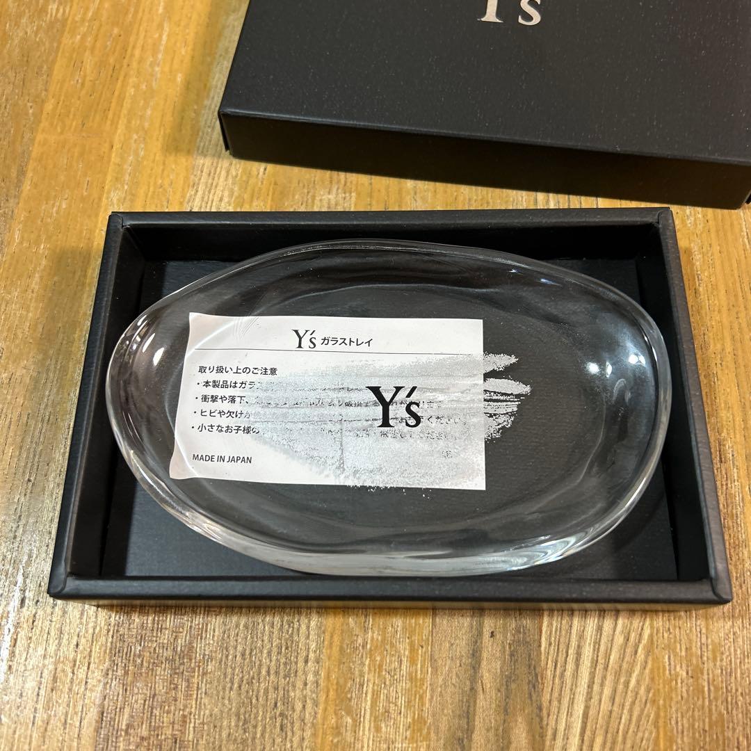 ★未使用品★ Y's ガラストレー　yohji yamamoto ヨウジヤマモト