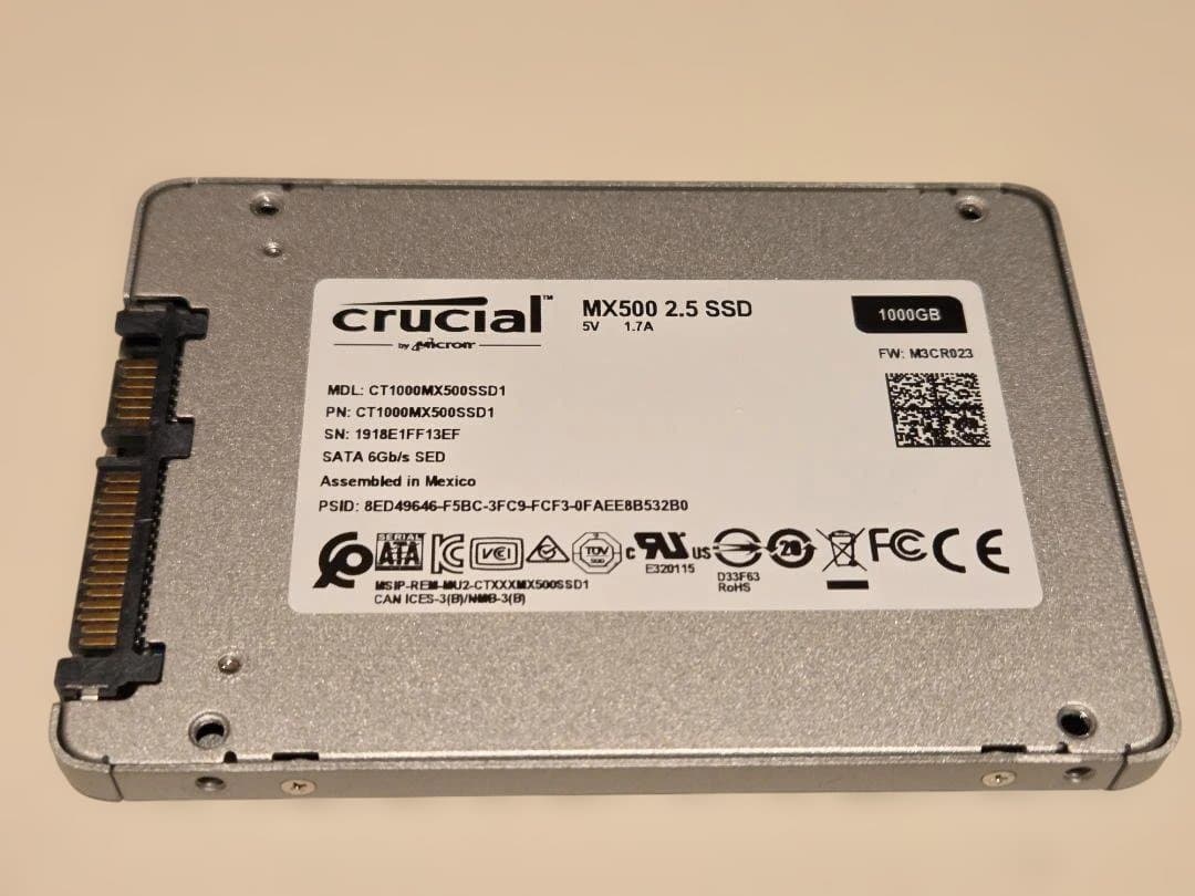 Crucial MX500 CT1000MX500SSD1 1TB SSD④