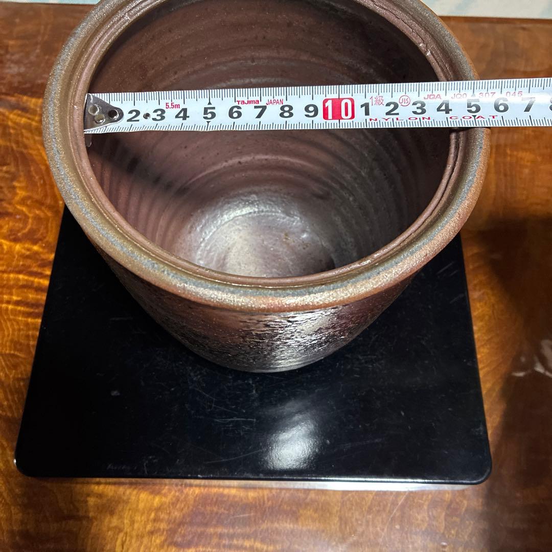 美品✨茶道具　 丹波焼　水指　　【森本丹山 】