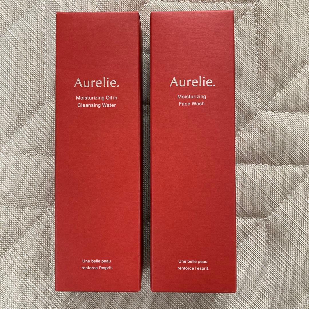 新品　Aurelie. 洗顔セット（泡立てネット、洗顔料、クレンジング）