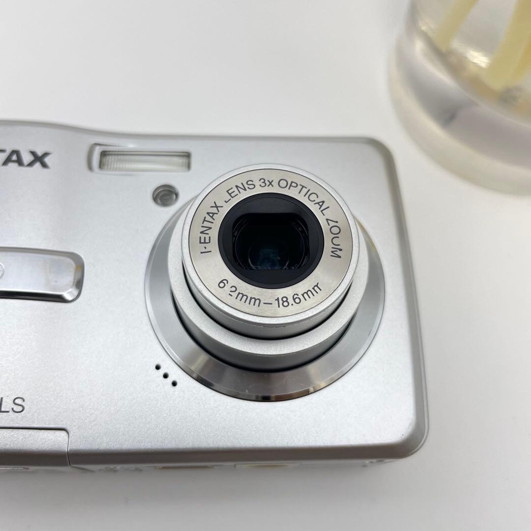 美品✨PENTAX Optio E40✨動作確認済 スマホ転送OK 単三電池♪