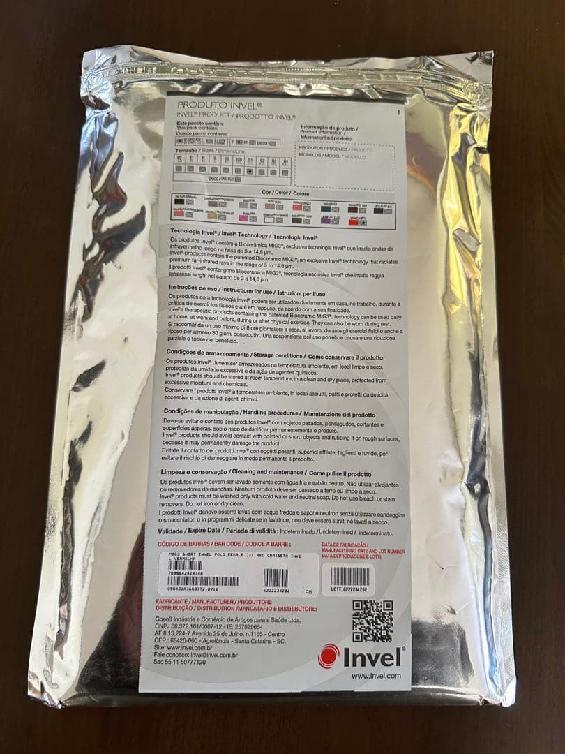 新品インヴェル　レディースポロシャツ　G1 3XL赤　invelリカバリーウェア