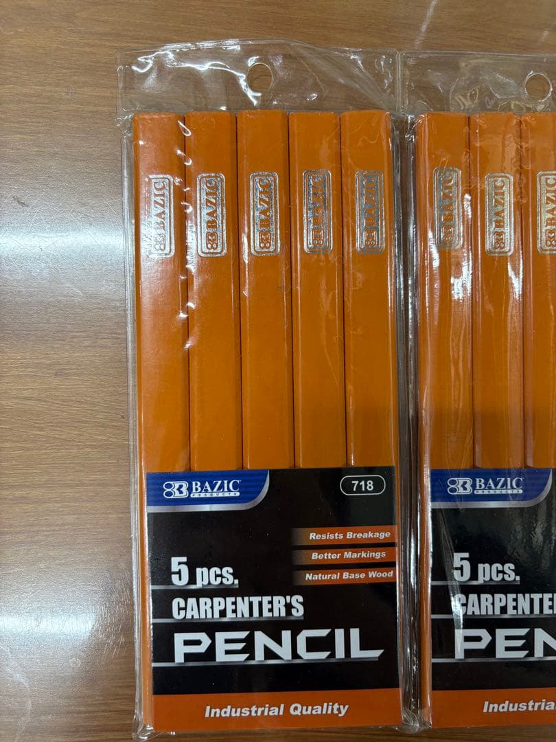 BAZIC 鉛筆　消しゴム　カーペンターズペンシル 文房具