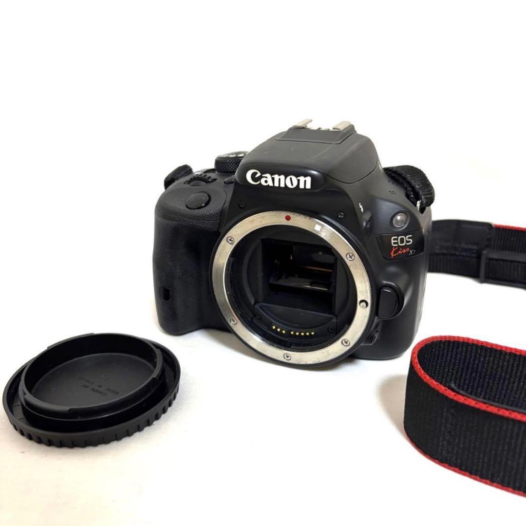 【美品】Canon EOS Kiss X7 レンズ3本＆バッグ付き