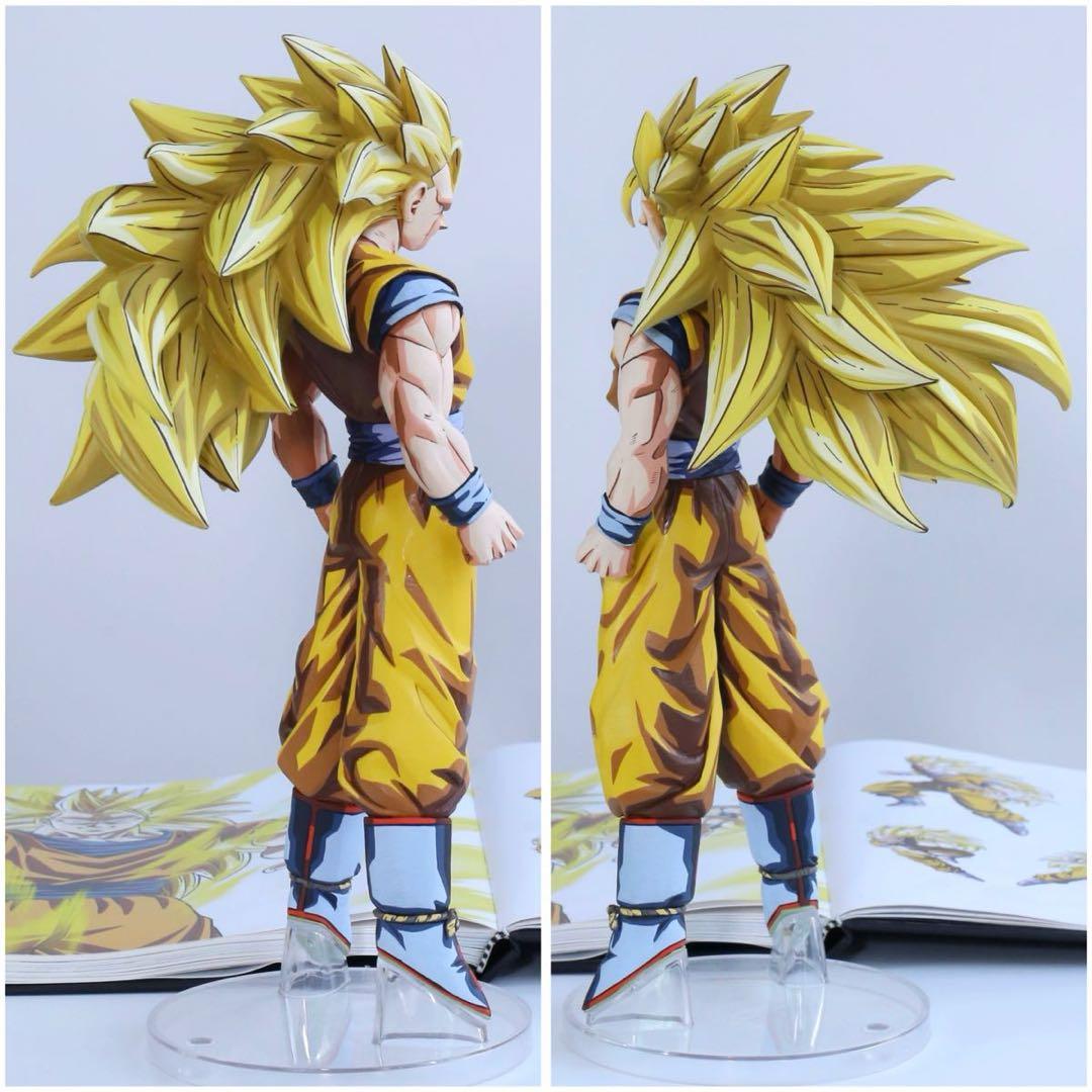 ドラゴンボール 一番くじ　A賞　超サイヤ人　3孫悟空 ペイント 二次元彩色