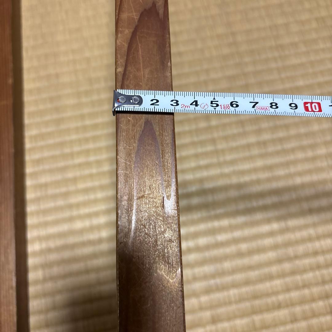 送料込み汚れあり　昭和レトロ 木製建具 ガラス入り組子細工 4枚セット