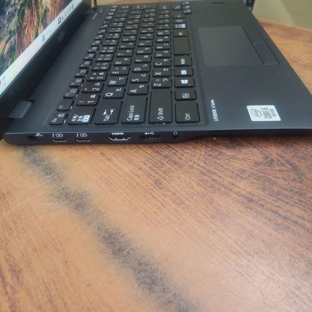 超軽薄中古ノートPC Core i5 10世代 富士通 U9310/D