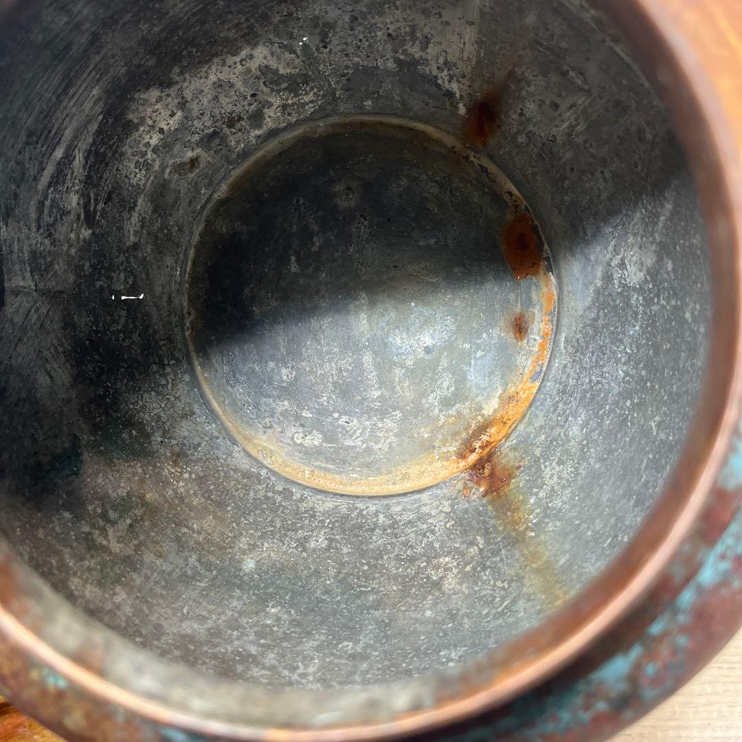 山川堂 鎚起銅器　銅器 薬缶　急須　やかん　銅水注　茶道具骨董品