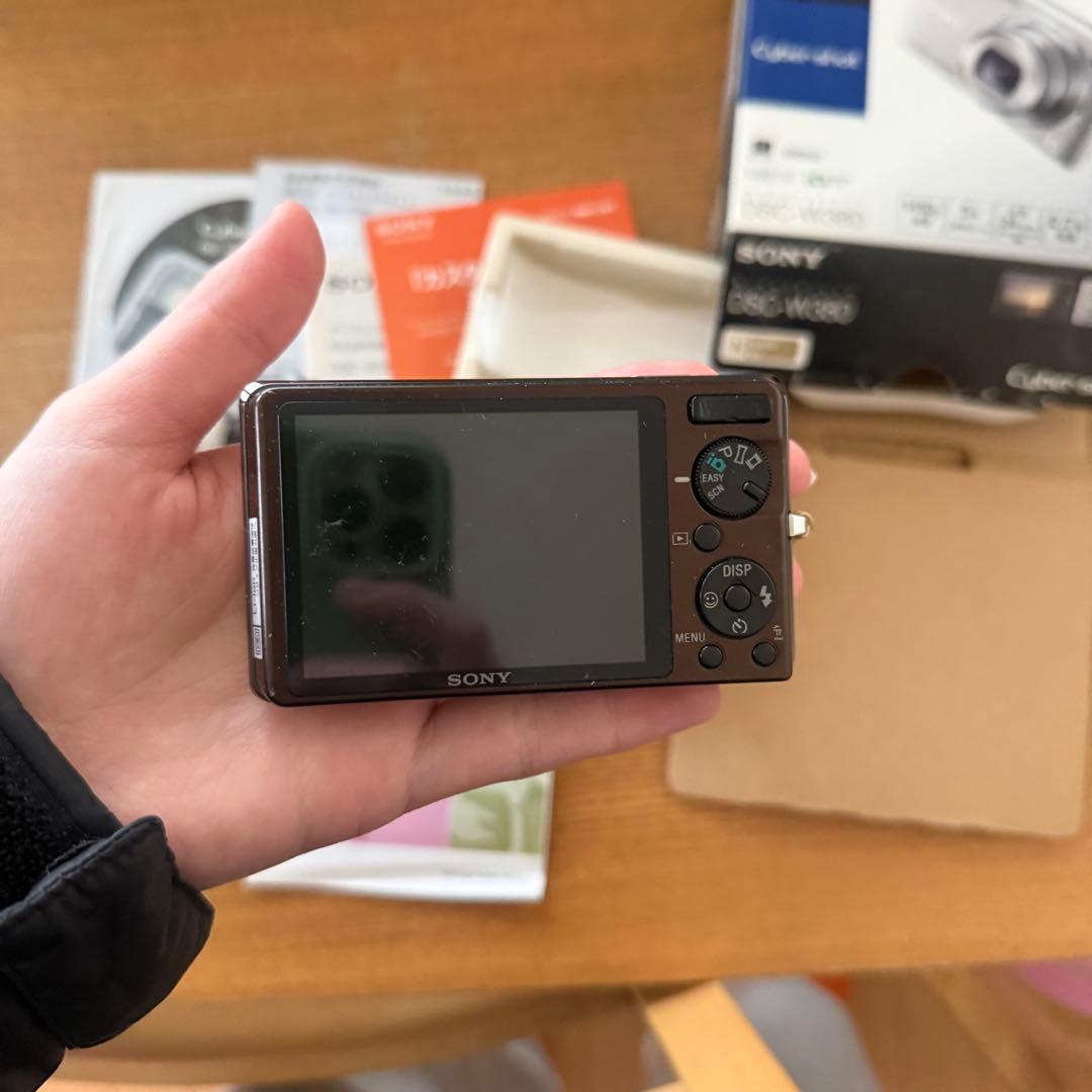 SONY デジタルカメラ　cyber-shot DSC-W380 付属品全てあり