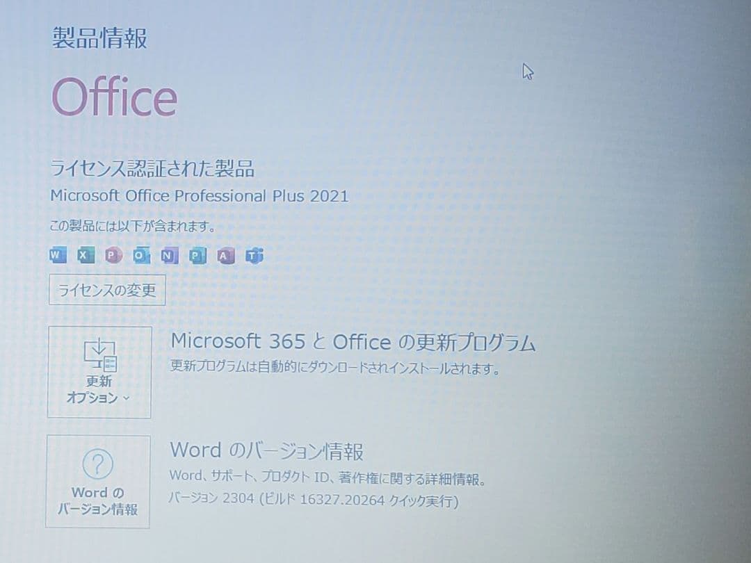 NEC VersaPro ultrabook VK19SG-F office付き