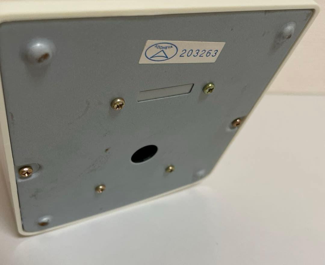 【匿名配送】計量器　キッチンスケール　昭和レトロ　アナログ　アンティーク　白