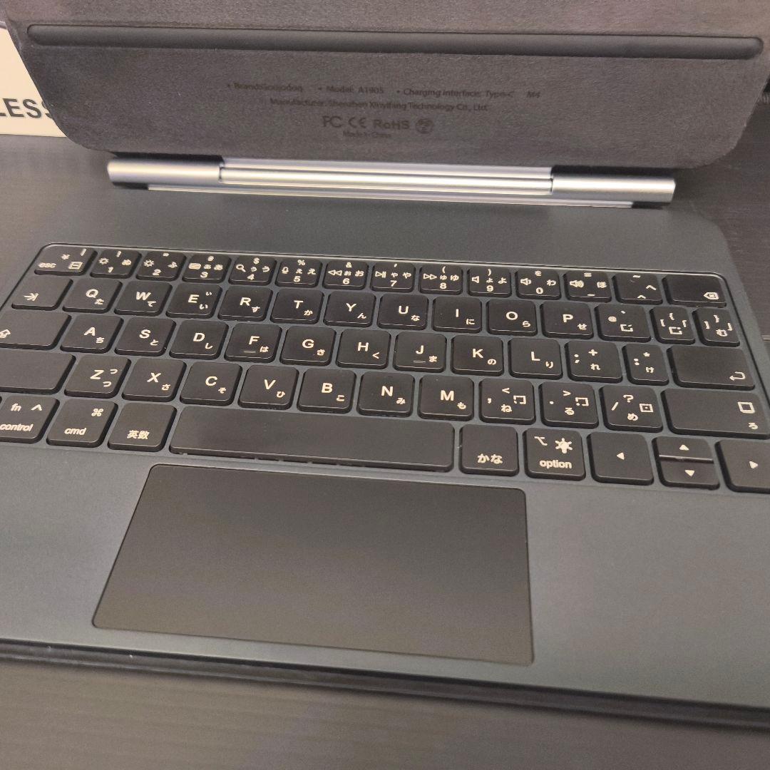 ipad GOOJODOG(Bettdow)ワイヤレスキーボードケース ブラック