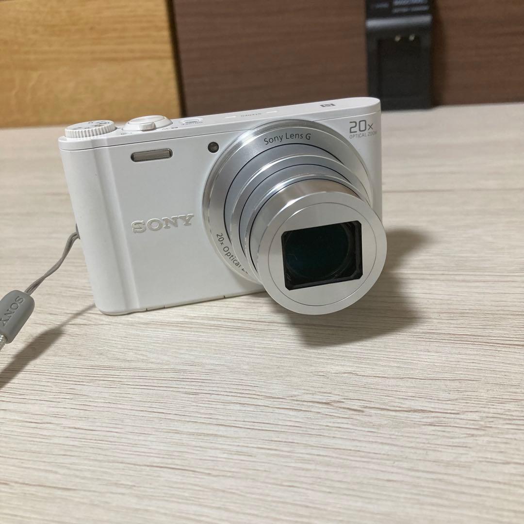 【極美品】ソニー SONY DSC-WX350 動作良好 ホワイト 動作確認済み