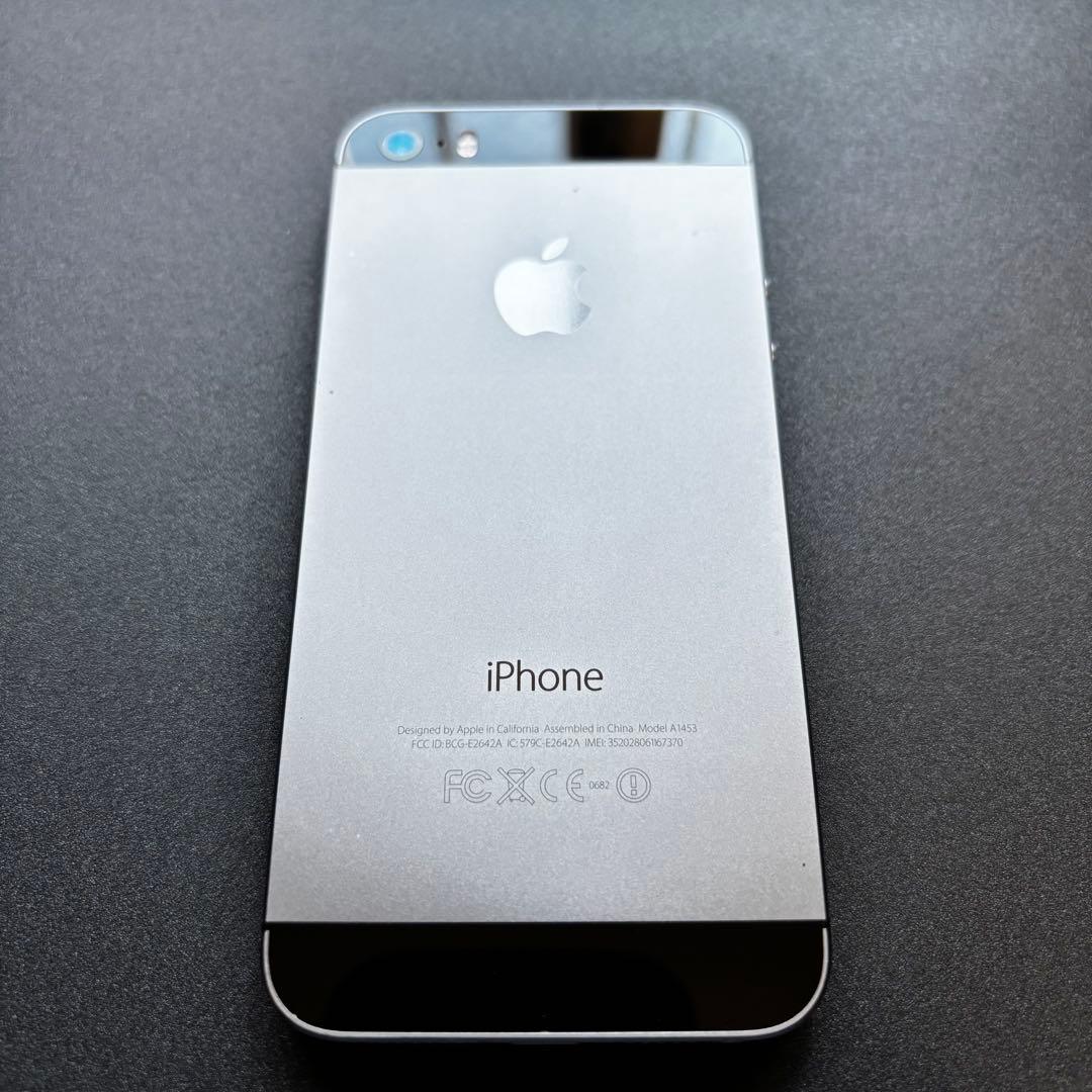 ✨バッテリー新品 : 極美品✨Apple iPhone5s SpaceGray
