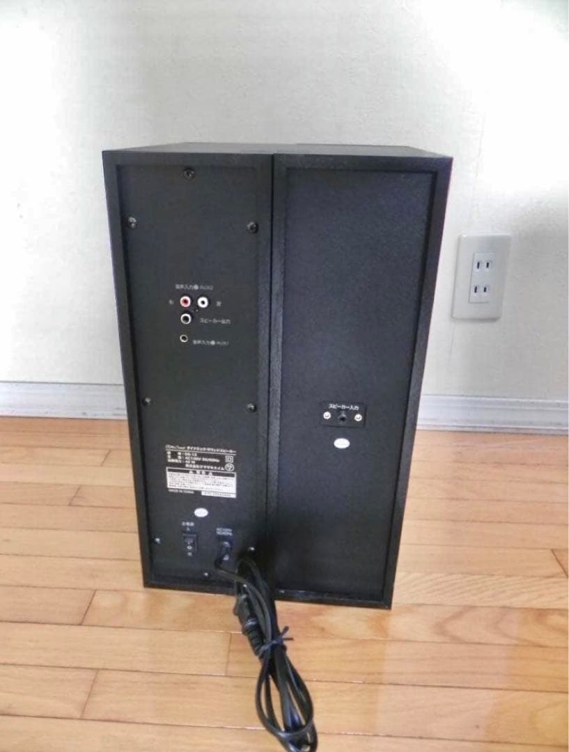 【中古美品】Bearmax TS-120BW アンプ内蔵タワースピーカー