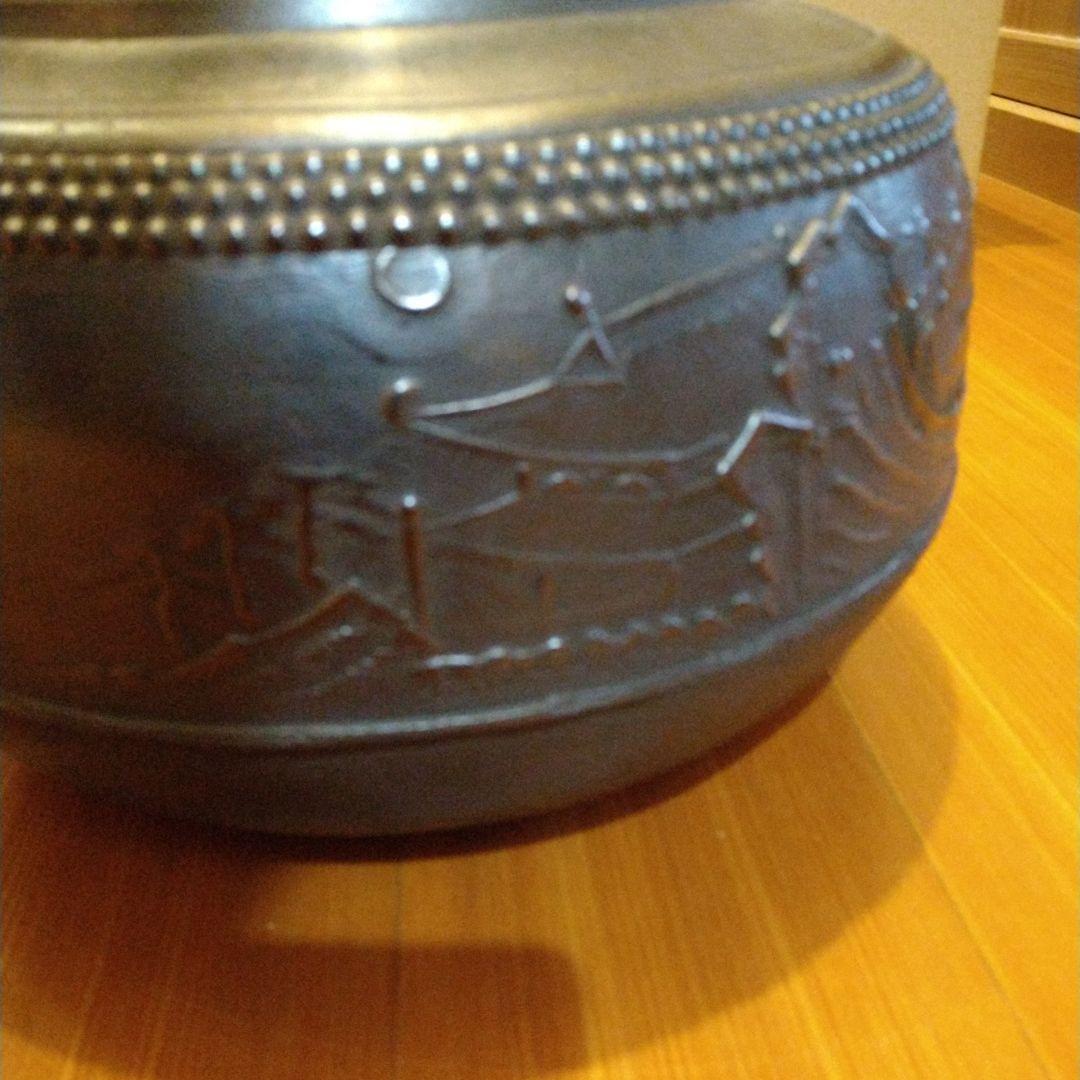 今*r様 【逸品】茶道具　甑口釜　八景地紋　天猫　浄心極