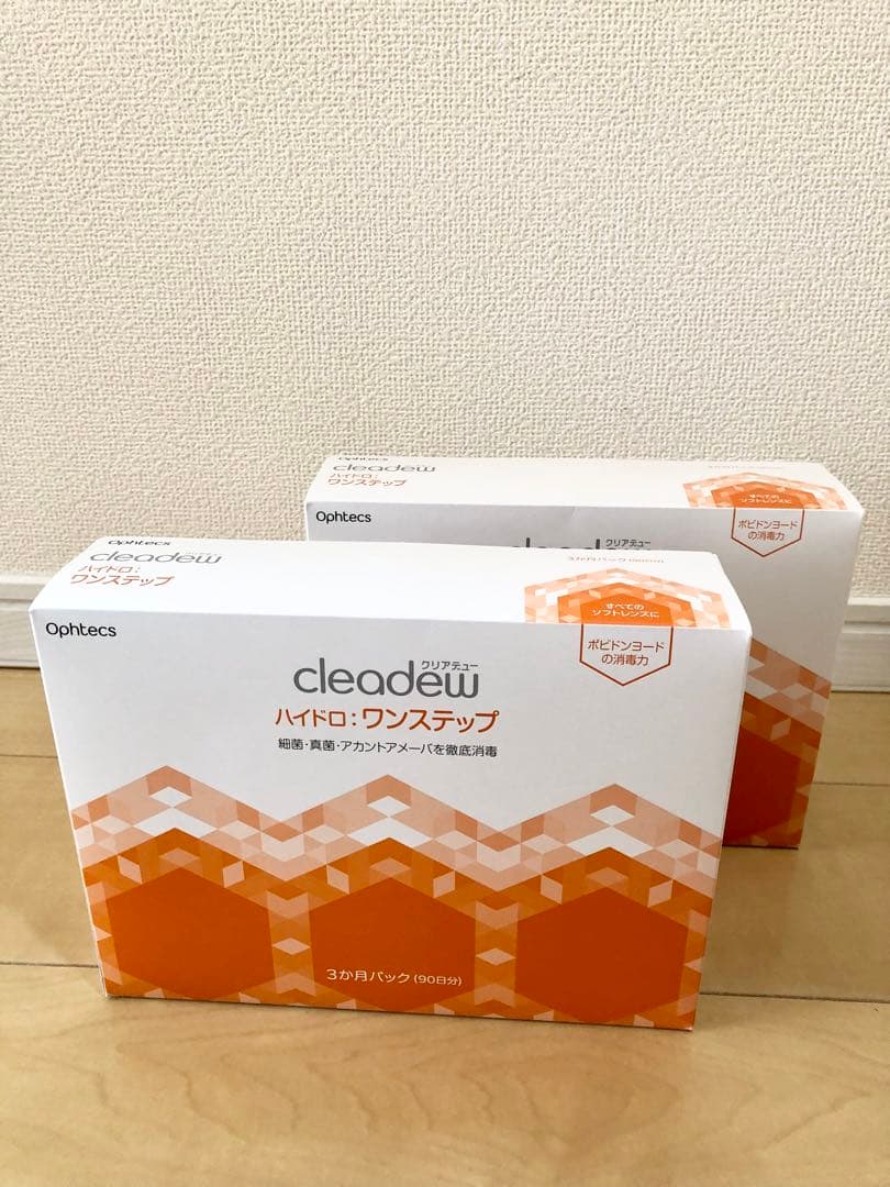 クリアデュー ハイドロ ワンステップ コンタクトレンズ 洗浄液 180日分