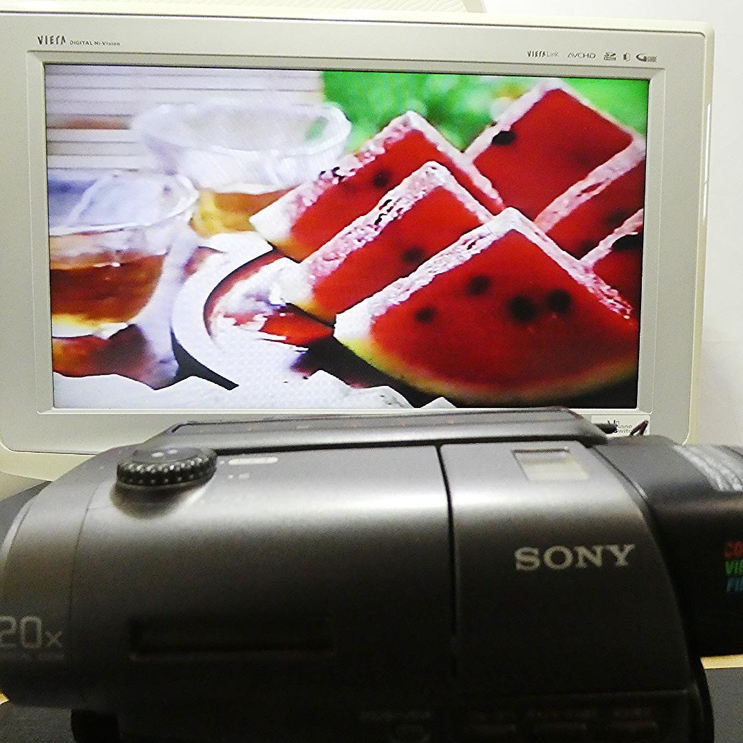 ソニーCCD-TR11　動作良好VideoHi8ビデオカメラ　ダビングに最適‼