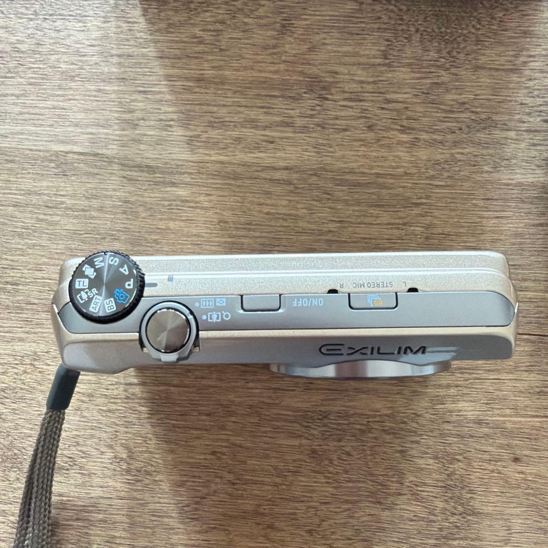 CASIO EXILIM EX-ZR500 ゴールド 説明書付動作品 エモい