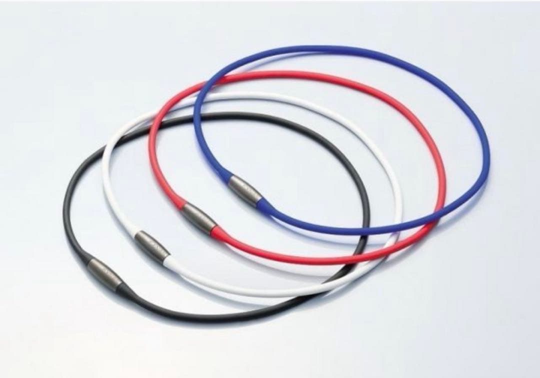 TDK EXNAS ネオジム　磁気ネックレス レッド 42cm 160ミリステラ