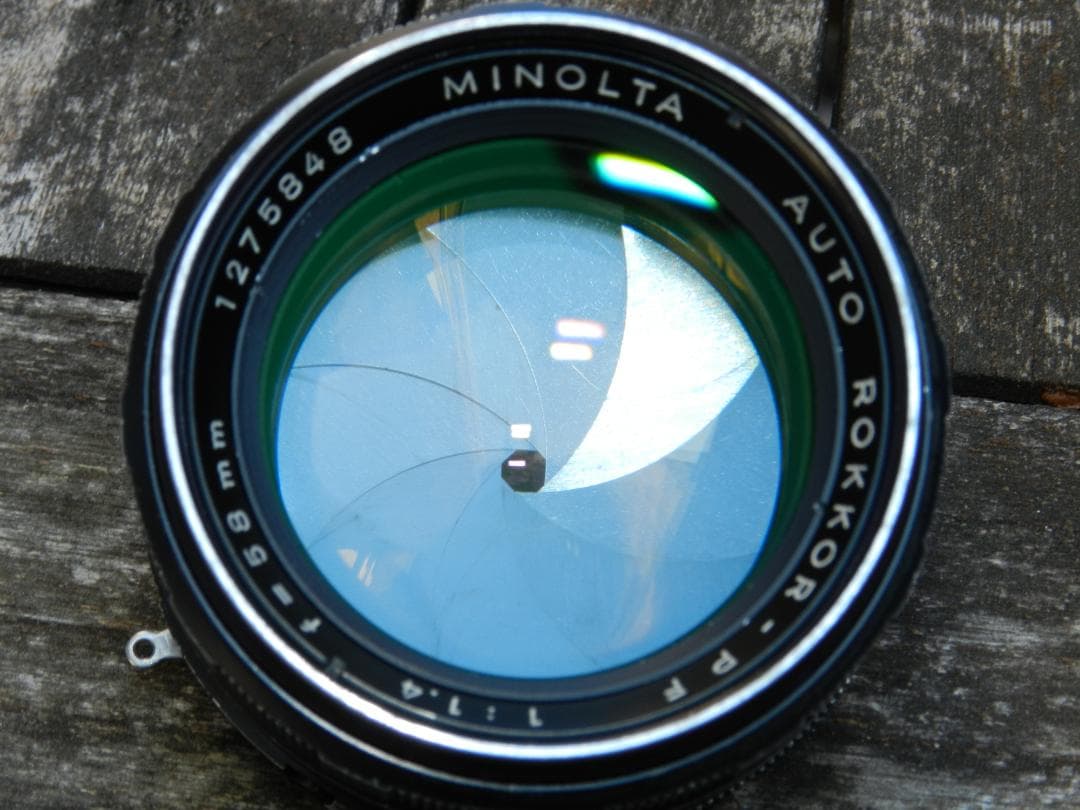 MINOLTA SRT Super ROKKOR PF 58 1.4 即撮影可