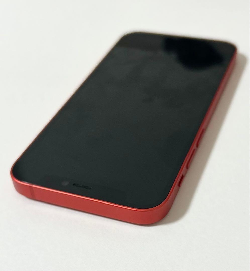 iPhone 12 mini レッド 128GB ｜初期化済｜SIMフリー｜箱有