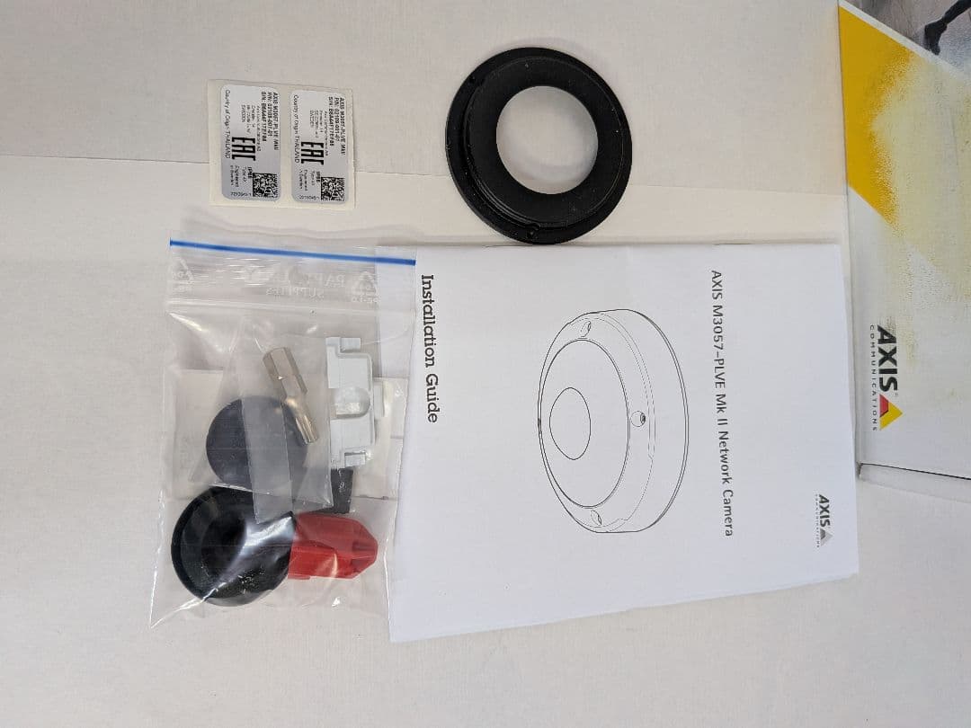 未使用保管品 AXIS M3057-PLVE Mk Ⅱ ネットワークカメラ