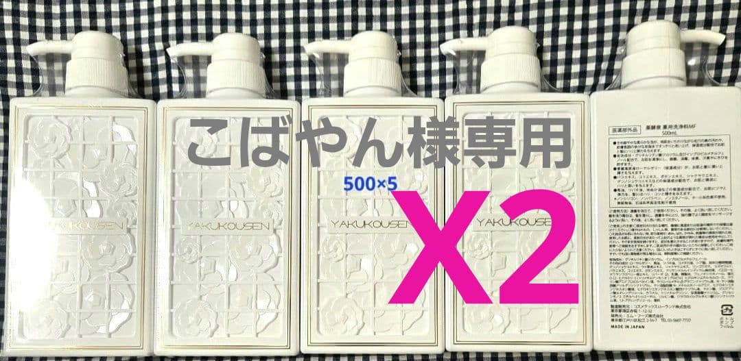 薬酵泉新全身洗浄料 500 ml ×10 本