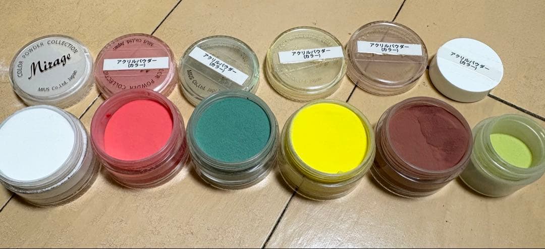 Nail de Dance アクリルパウダーセット 除光液おまけ