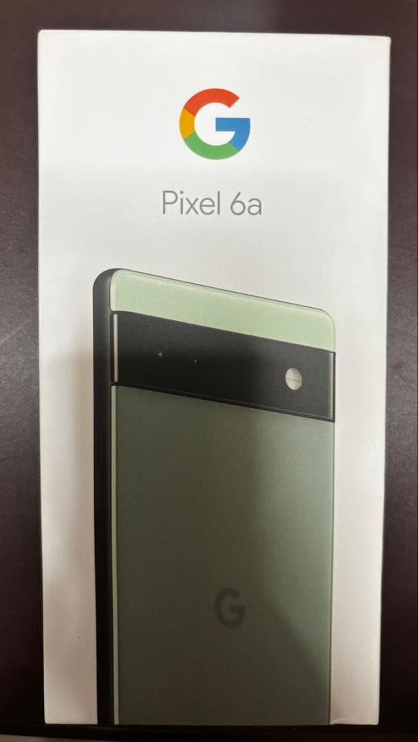 箱、付属品付き Googlepixel 6a 本体