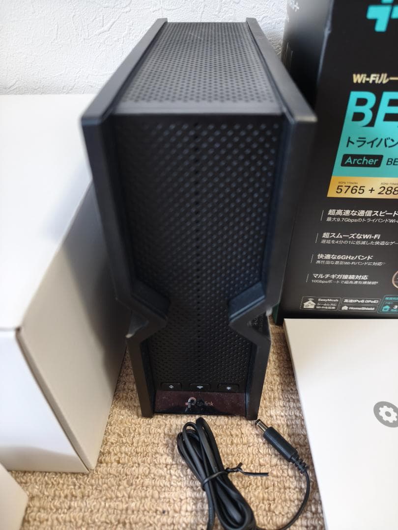 【美品】TP-Link Archer BE550 Pro Wi-Fi 7ルーター