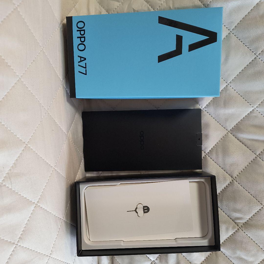 スマートフォン本体 OPPO A77 128GB 4GB RAM