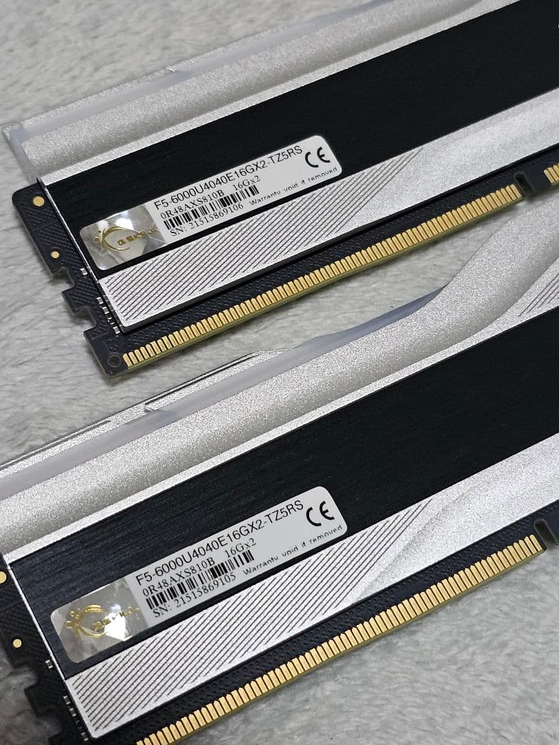 メモリー G.SKILL TRIDENT DDR5 6000 16GB x2 32GB