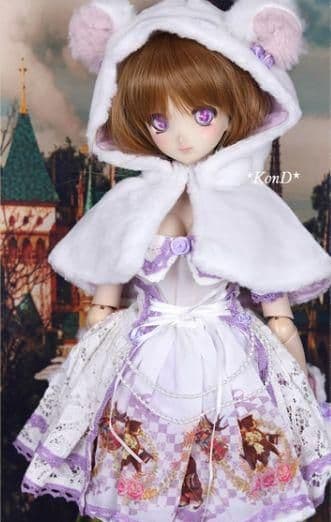 WR98 BJD　1/3 ドール 衣装 洋服 人形服 ワンピース ハンドメイド