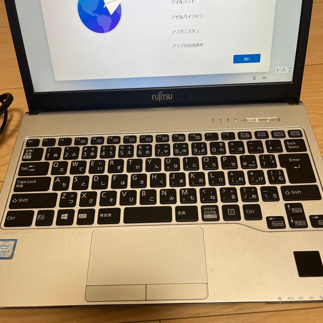 富士通LIFEBOOK S937/S i5 SSD256GB 8GB Win11