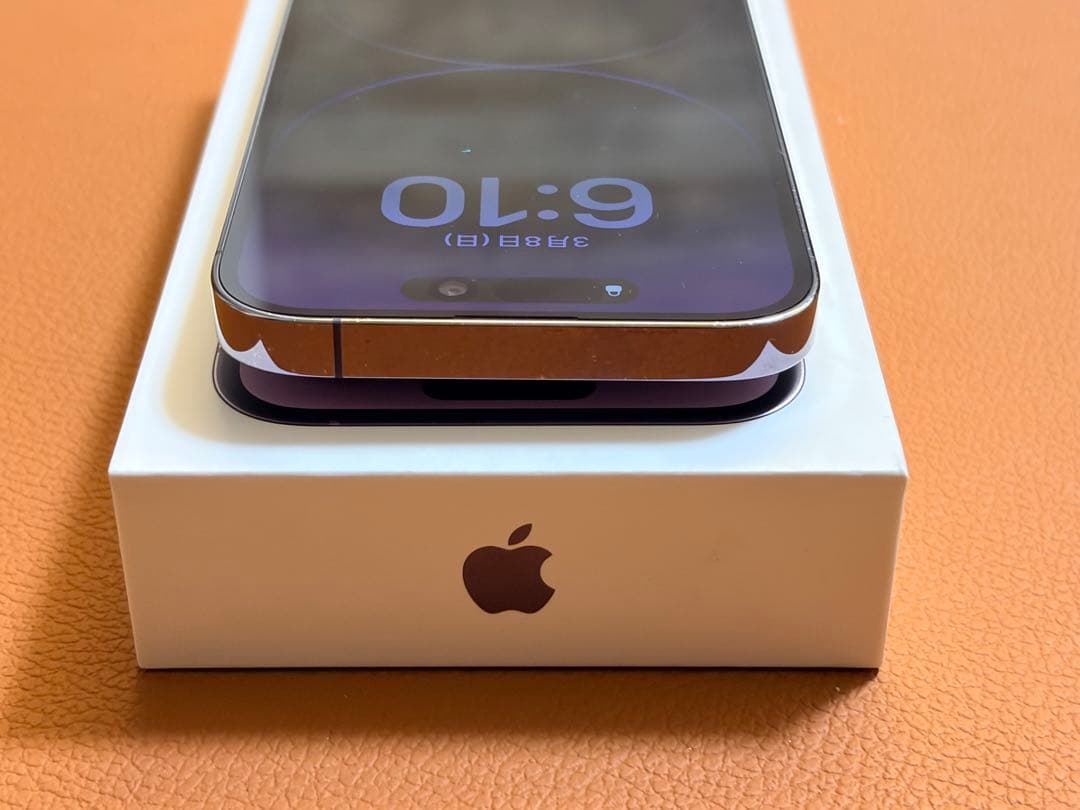 【ジャンク】Apple iPhone14Pro ディープパープル　256GB