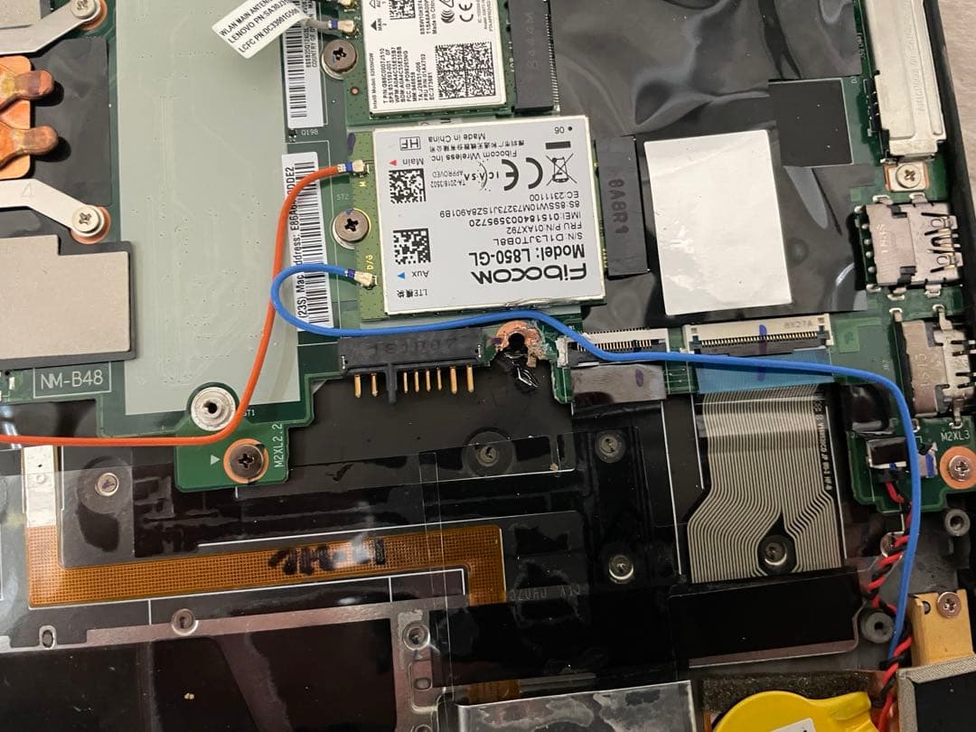 【ジャンク】起動不可 Lenovo thinkpad x1carbon Gen6