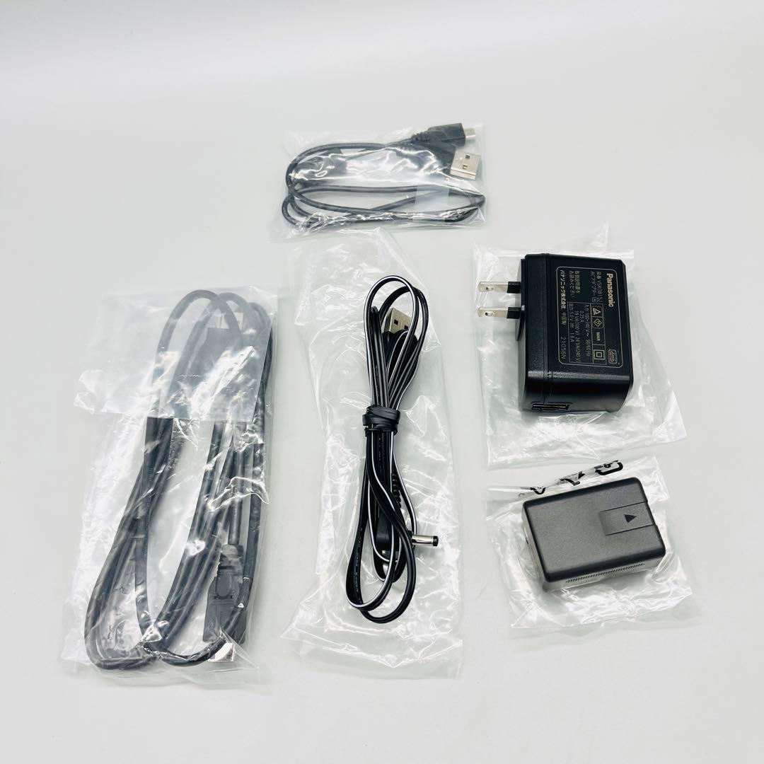 【極美品】パナソニック HC-V480MS-W ビデオカメラ　ホワイト
